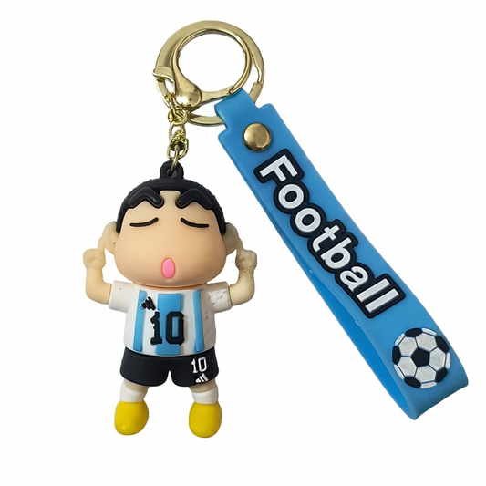 Cute Anime Football Shinchan Cartoon Keychain