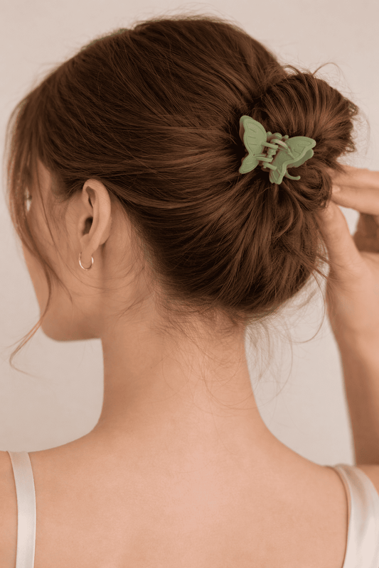 Butterfly Mini Hair Claw Clips for Women | Cute Matte Hair Accessories